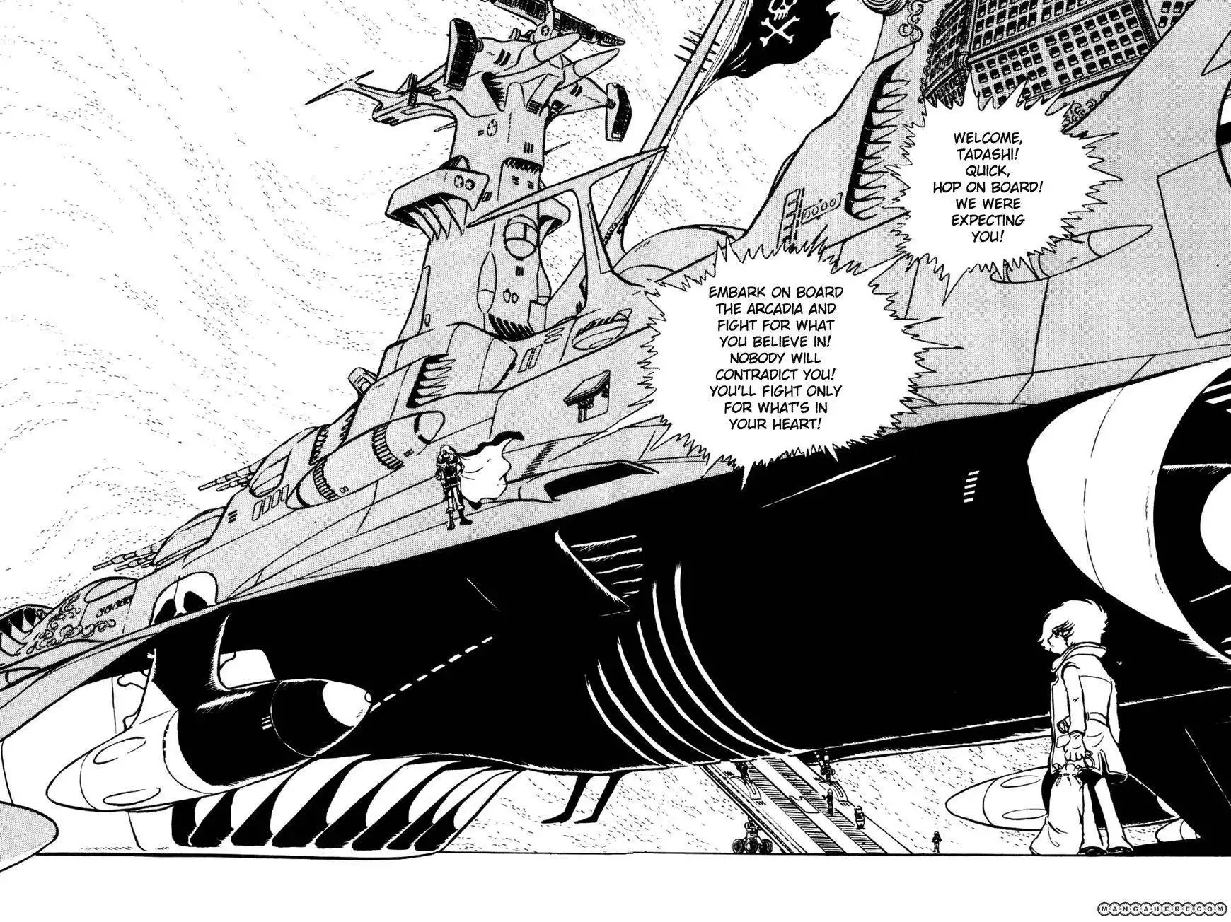 Uchuu Kaizoku Captain Harlock Chapter 2 23